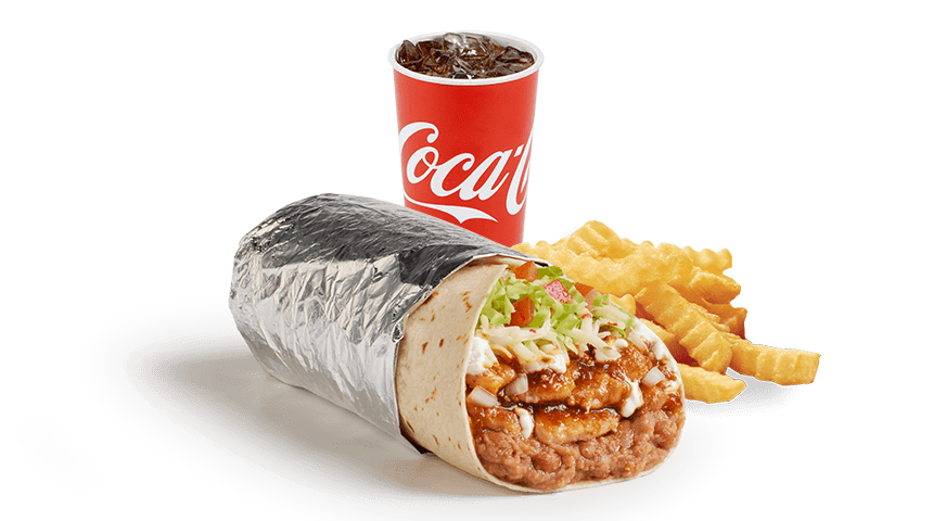 NEW DEL DORADO CHICKEN EPIC BURRITO MEAL